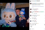 准备好了吗？大罗与LABUBU赛前同框 共同迎接巴西队的比赛